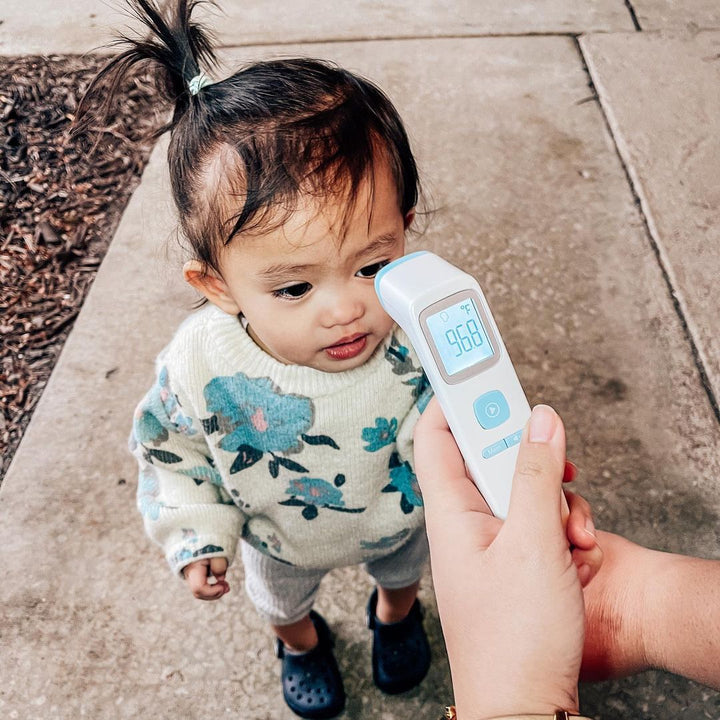 Non-Contact Infrared Forehead Thermometer for Adults & Kids - Fast Accurate Digital Medical Thermometer for Home, Office, Travel & Baby Care