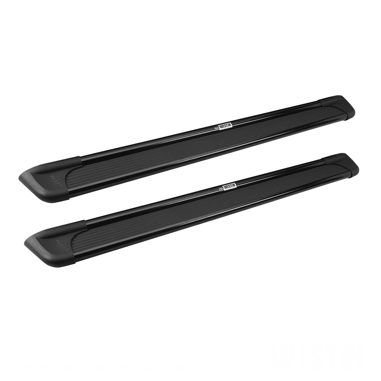 Westin 27-6115 Sure-Grip Running Boards - Aluminum Black Pair (69 Inch) for Trucks & SUVs | Durable Step Bars for Easy Access & Off-Road Protection