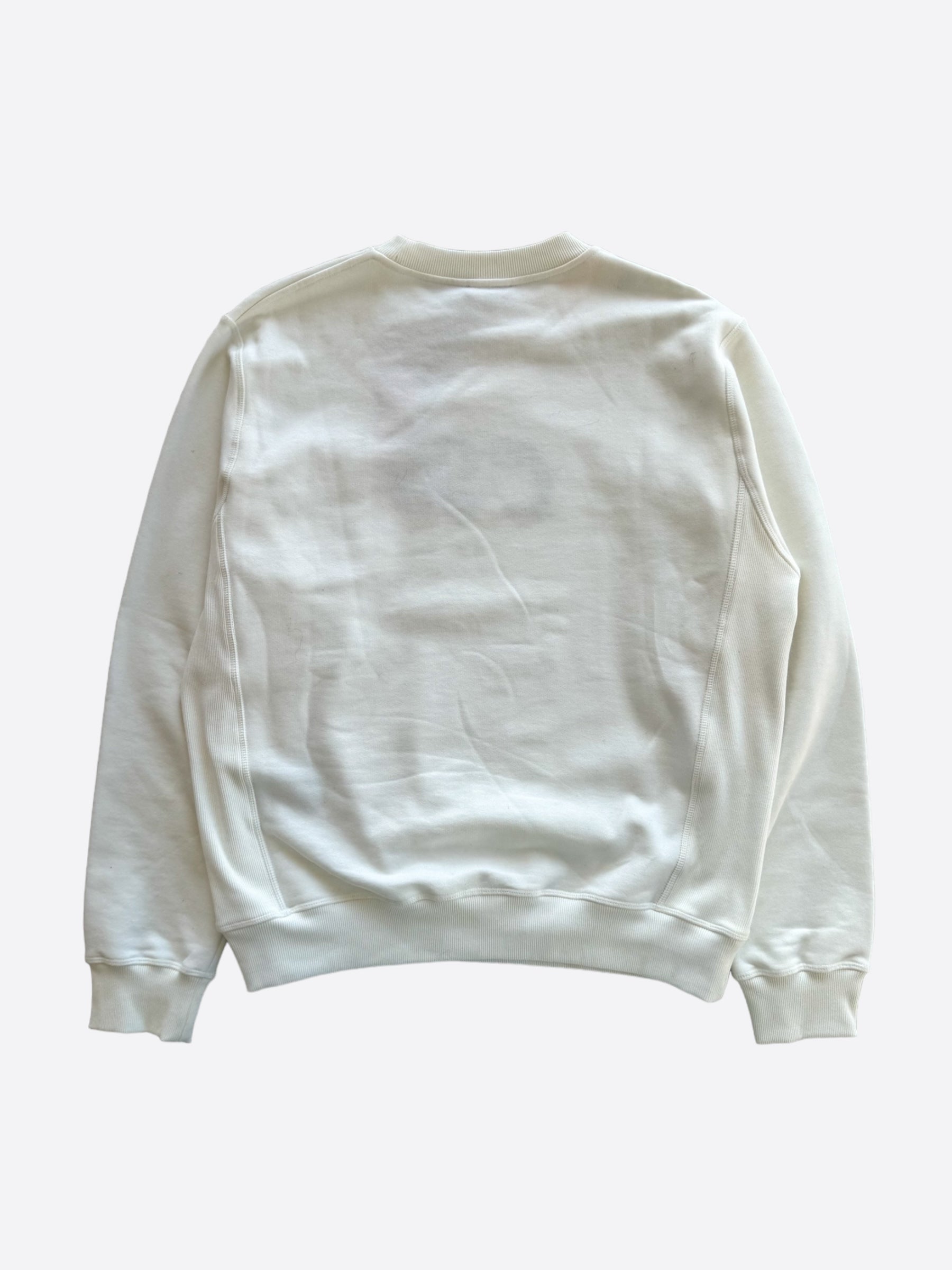 Dior Kenny Scharf White & Black Logo Sweater - Stylish Designer Pullover for Men & Women | Perfect for Casual Outfits, Streetwear Fashion & Luxury Gift Giving