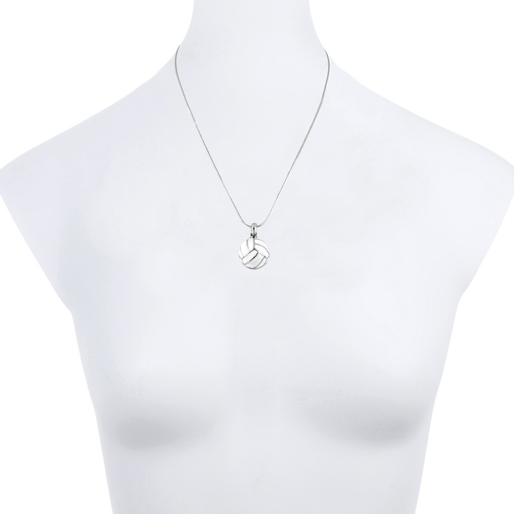 Volleyball Charm Necklace - Sport Jewelry for Players & Fans