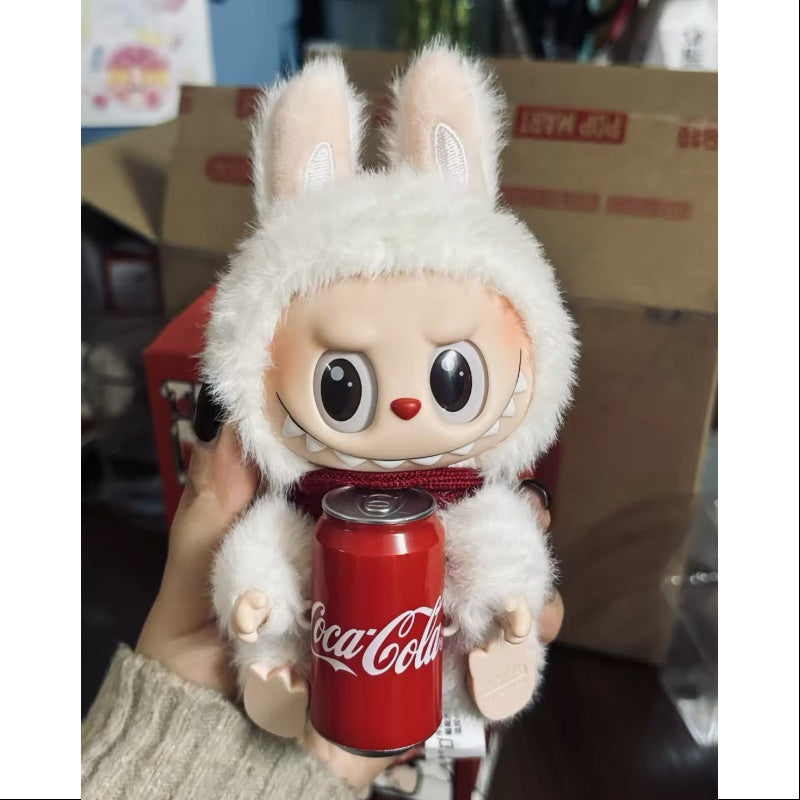 Labubu The Monsters Coca Cola Series Vinyl Face Pendant Happy Factor - Kawaii Collectible Toy for Fans, Unique Gift for Pop Culture Enthusiasts | Perfect for Display, Cosplay Accessories & Anime Merch Collections