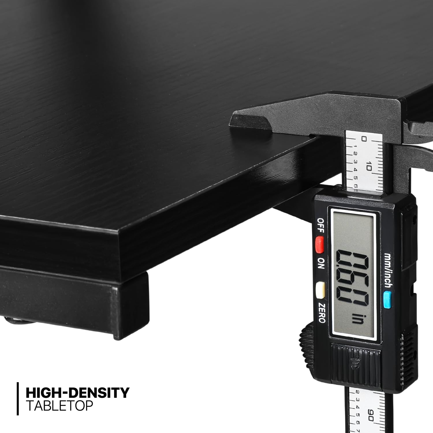 MoNiBloom L-Shaped Gaming Desk with Metal Frame - Corner Computer Desk for Home Office, Study & Gaming - Space-Saving L-Shaped Workstation (Black) | Perfect for Small Rooms, Streaming Setup & Multi-Monitor Gaming Stations