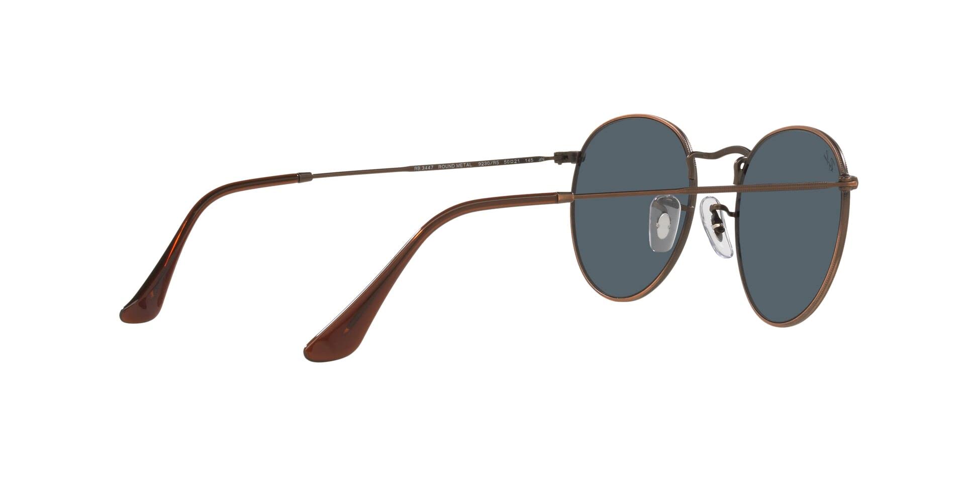 Ray-Ban RB3447 Round Metal Sunglasses for Men & Women - Classic Retro Polarized UV Protection - Perfect for Driving, Beach & Outdoor Activities
