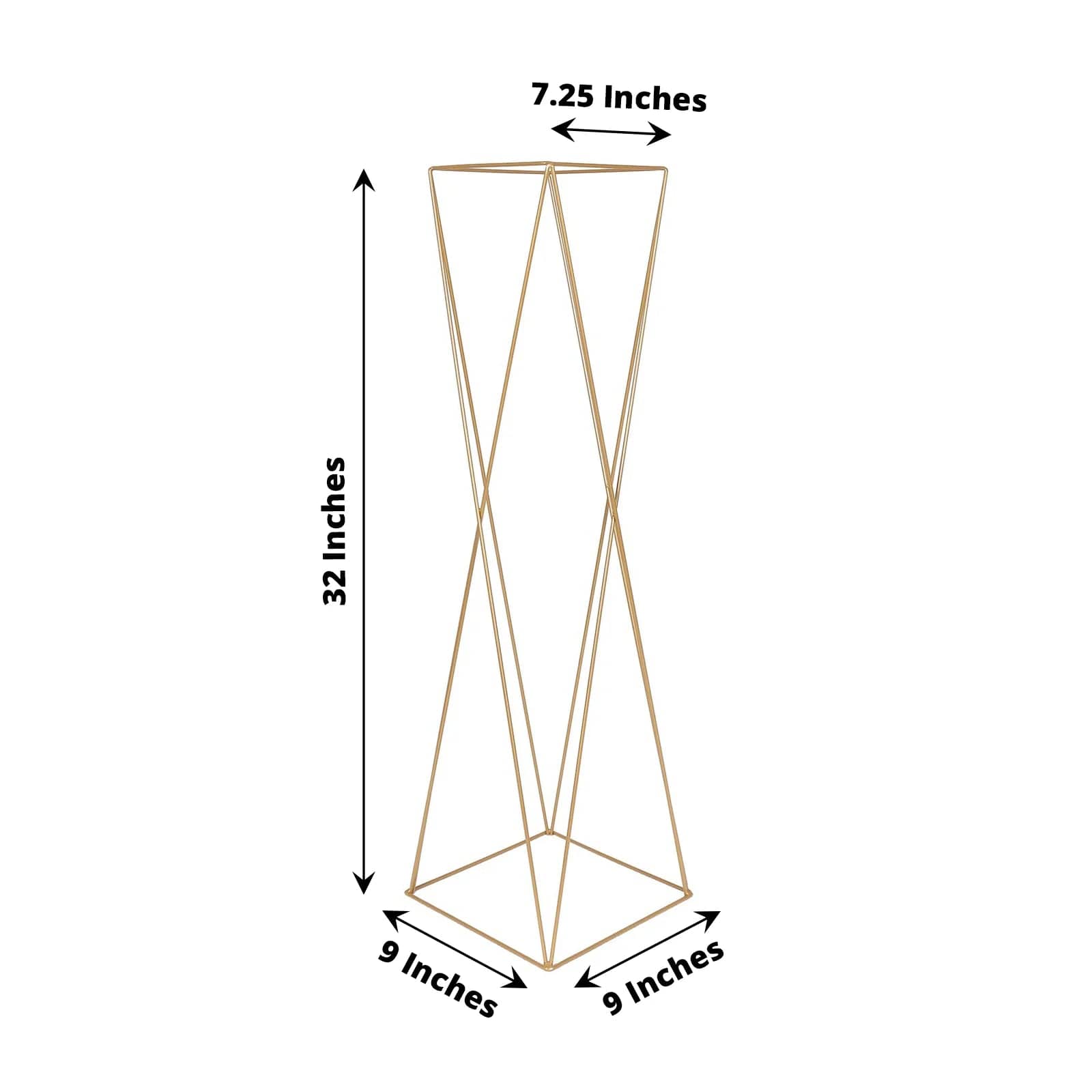 2-Pack Gold Metal 32