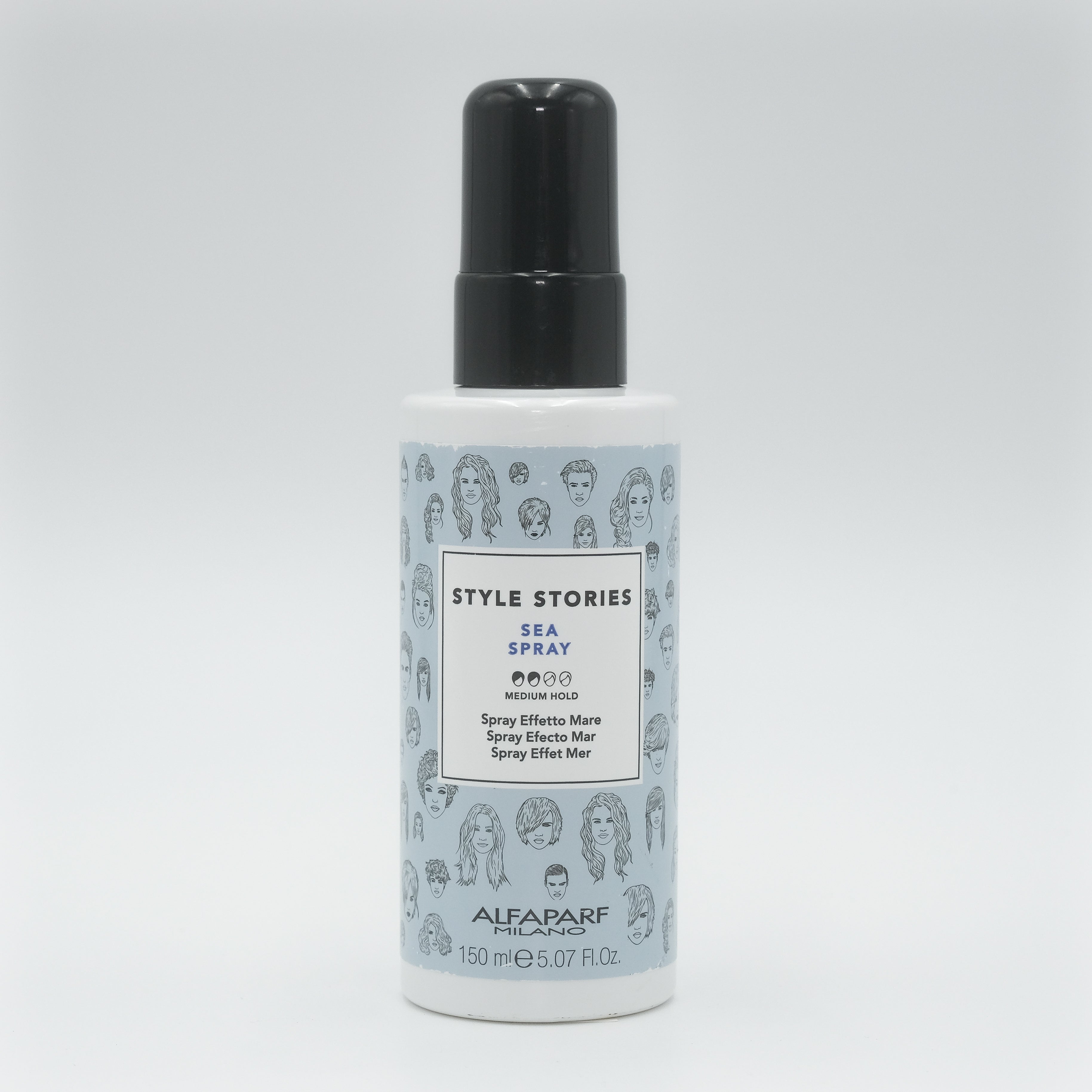 ALFAPARF Style Stories Sea Salt Texturizing Spray - Medium Hold Hair Styling Product 5.07 oz for Beachy Waves & Natural Volume - Perfect for Everyday Styling & Special Occasions