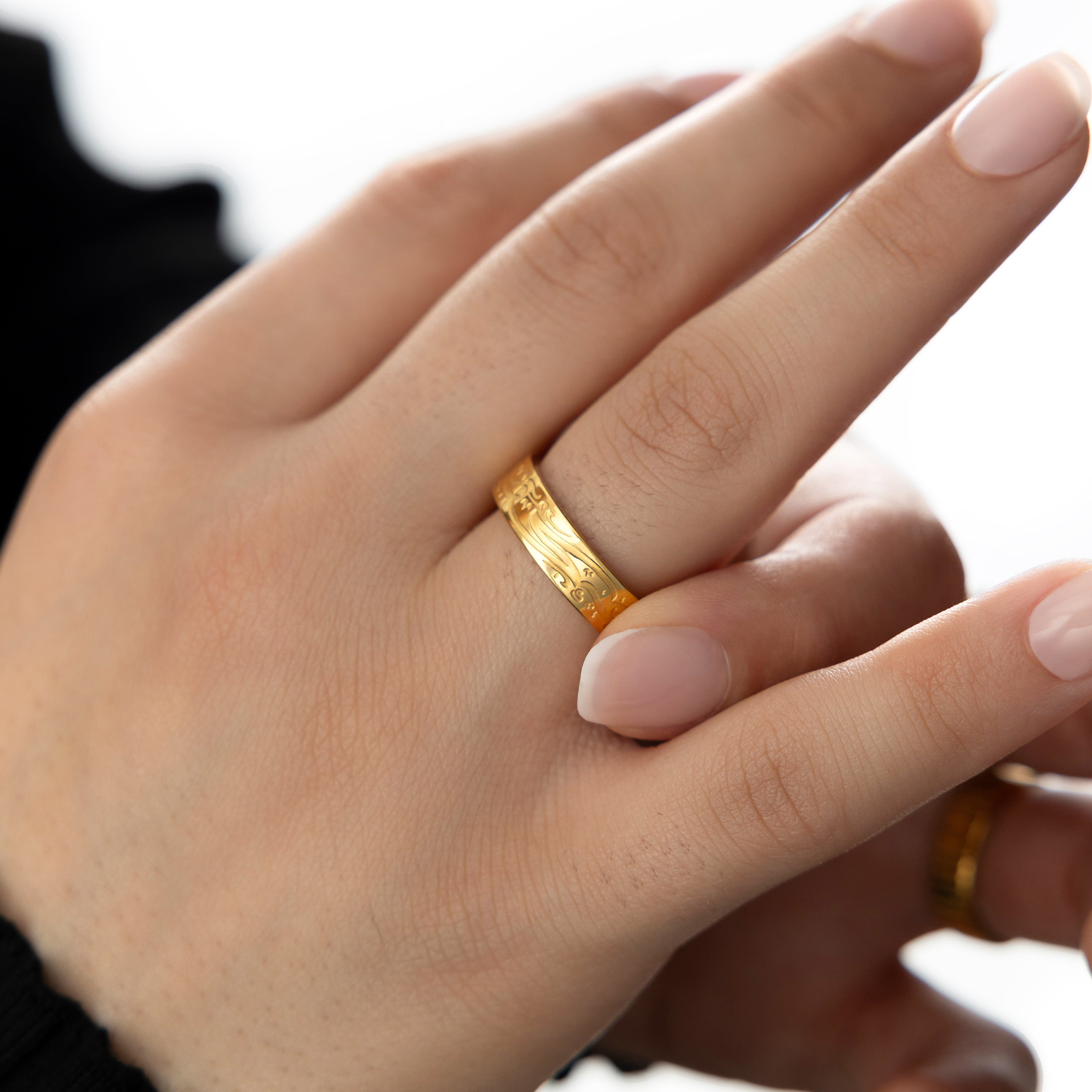 Stylish and Durable Beaded Ring - Elegant Fashion Jewelry for Women | Perfect for Everyday Wear, Parties, and Special Occasions