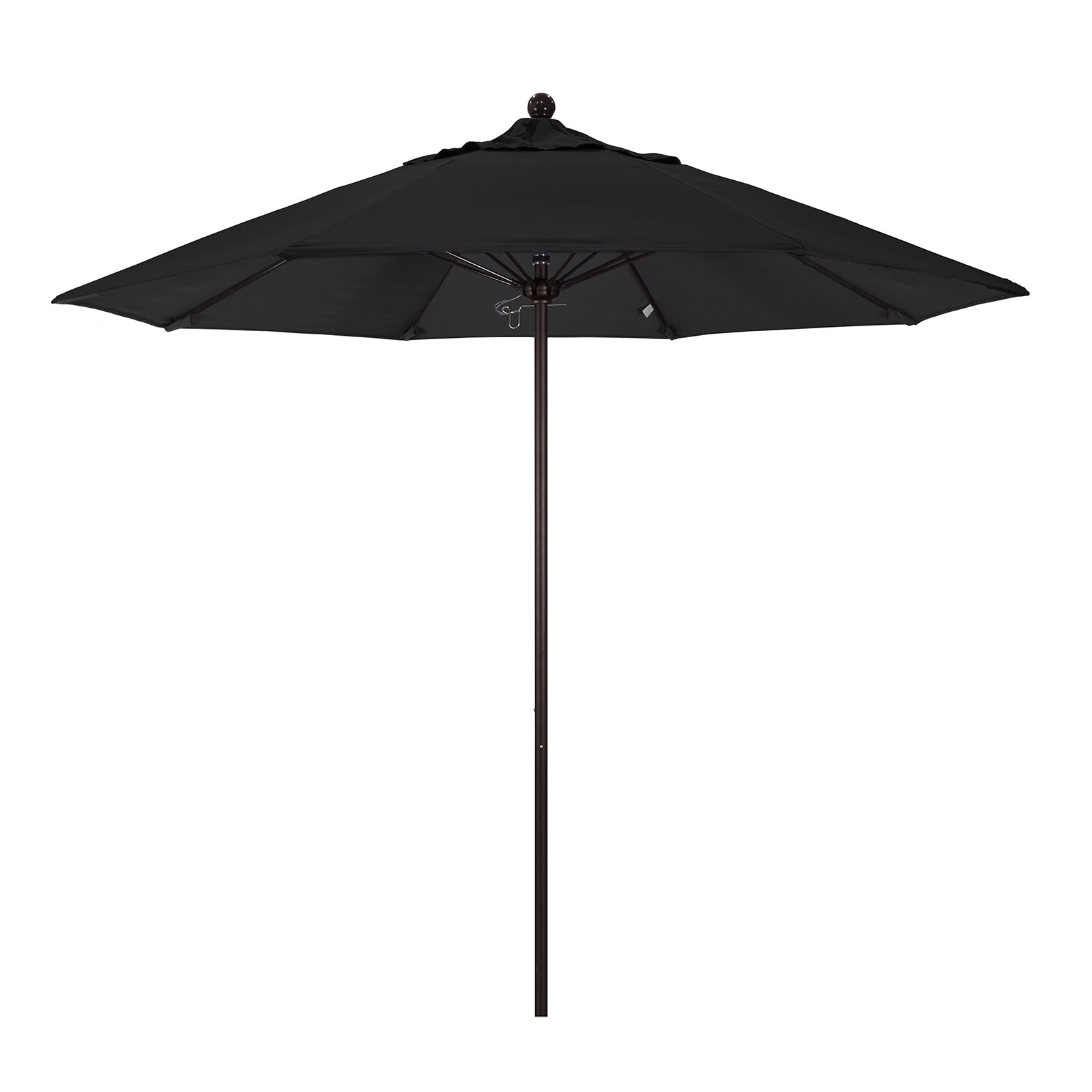 California Umbrella 9' Pole Push Lift with Bronze Aluminum Pole - Multiple Color Options - Perfect for Patio, Deck, and Outdoor Dining Areas