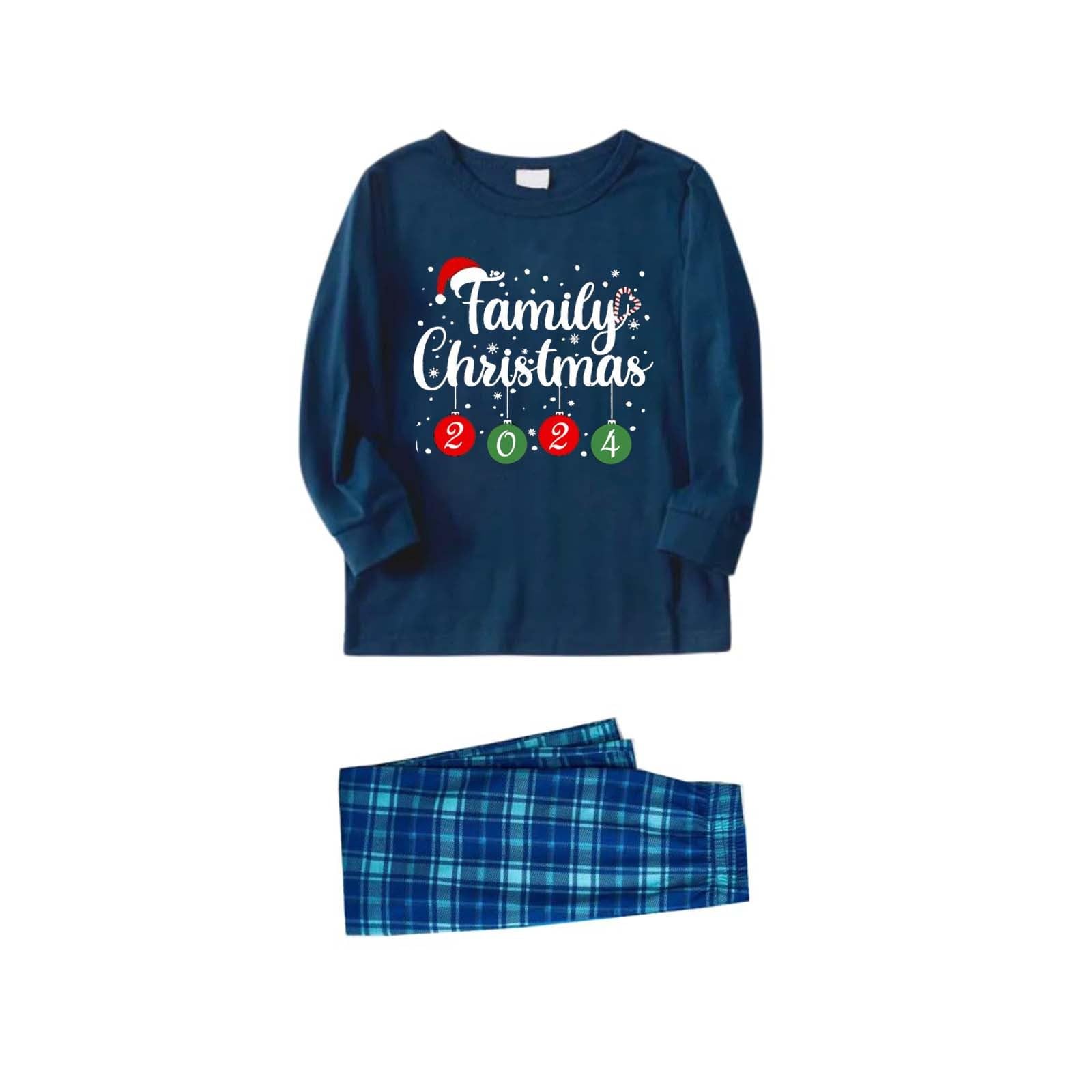 **Christmas Pajamas for Family 2024 - Matching 2-Piece Lounge Sets for Women & Couples - Cozy Holiday Pjs for Christmas Eve & Family Photos**