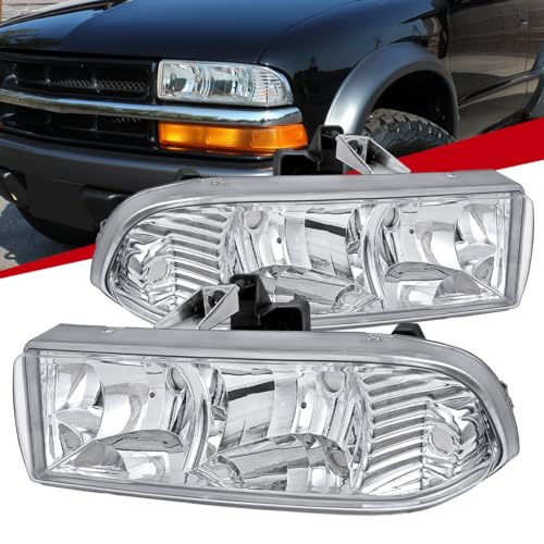 Chrome Housing Clear Lens