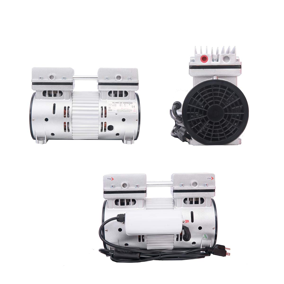 1.5 Gallon Stainless Steel Vacuum Degassing Chamber with 6CFM Oil-Free Silent Vacuum Pump Kit - Perfect for Resin Casting, Jewelry Making & Food Preservation (USA Shipping)