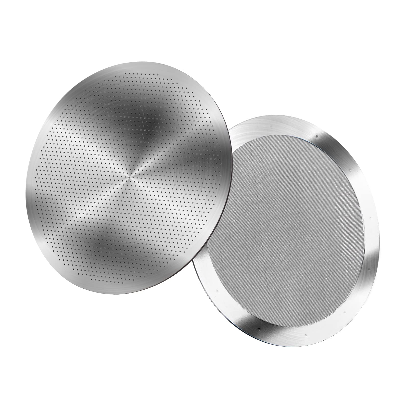 Stainless Steel Aeropress Coffee Filters - Reusable & Air-Flow Valve for Perfect Brewing at Home/Camping