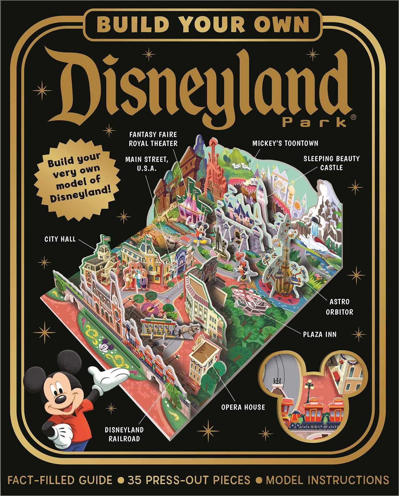 DIY Disneyland Park 3D Model Kit - Build Your Own Miniature Theme Park | Perfect for Disney Fans, Collectors & Home Decor
