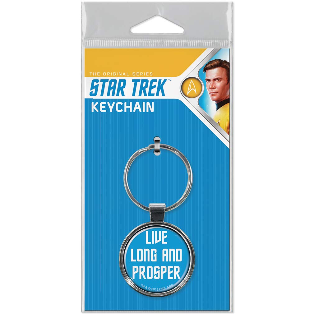 Star Trek Keychain - 'Live Long and Prosper' 1.5