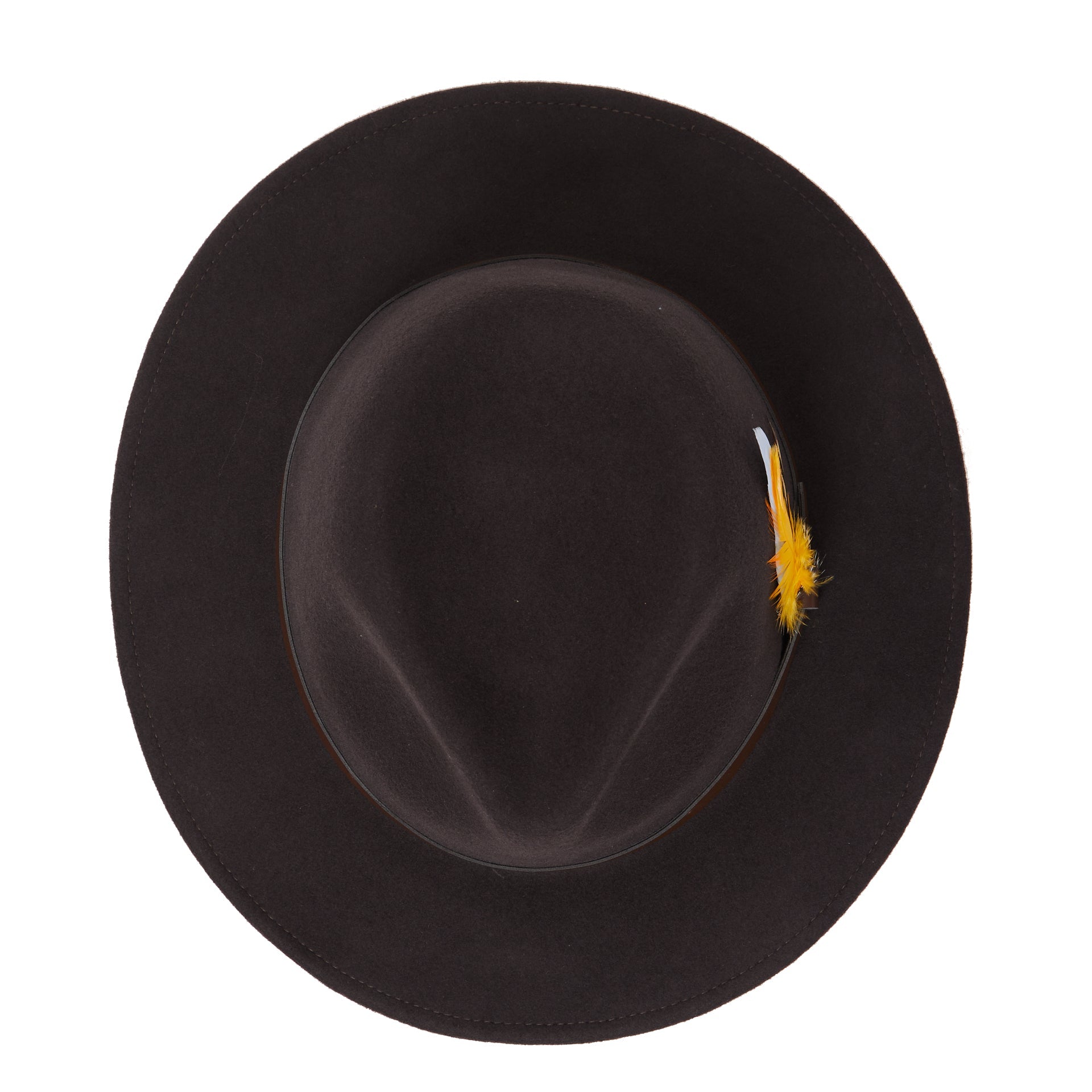 Stylish Thomas Fedora Hat by CITY HATTERS - Classic Wool Felt Dress Hat for Men - Perfect for Weddings, Business & Formal Occasions