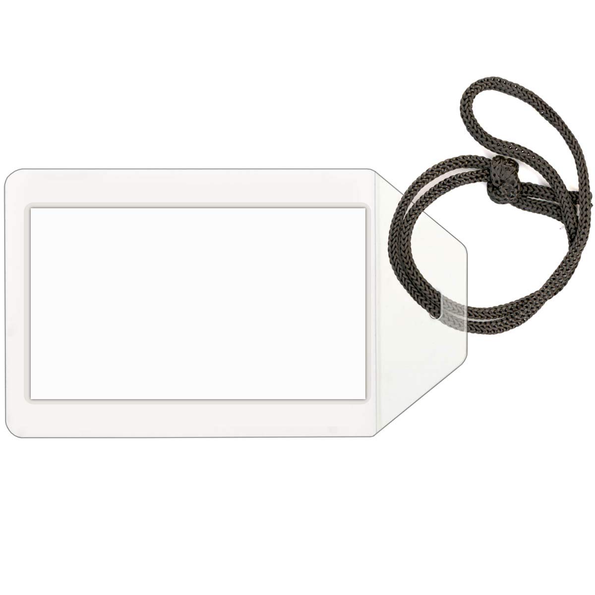 StoreSMART Self Laminating Luggage Tags - 100 Pack (TL17106-100) - Durable Travel ID Tags for Suitcases, Backpacks & Carry-Ons - Perfect for Airports, Cruises & Business Trips