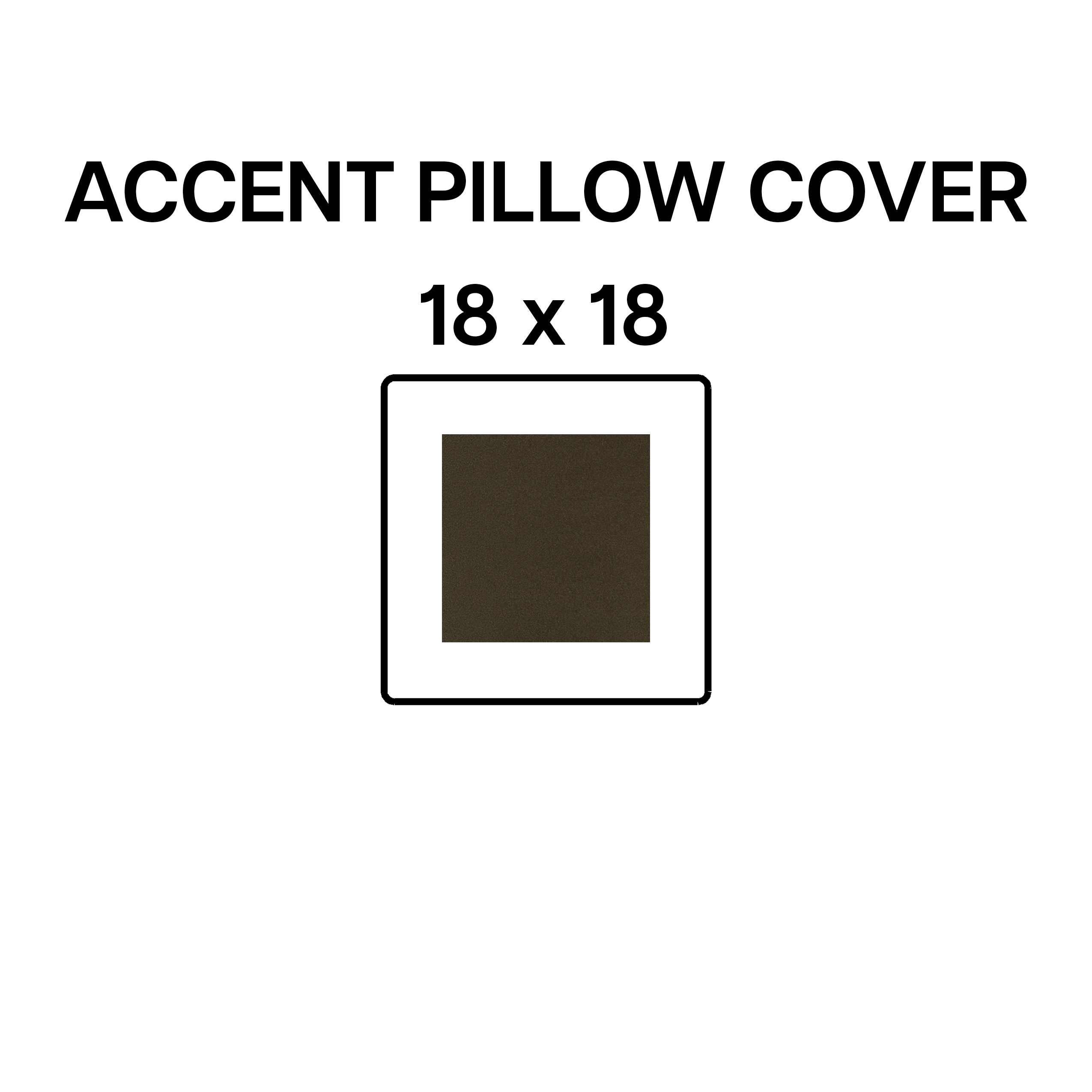 18x18 Moss Green Accent Pillow Cover BP 641 79 - Perfect for Sofa, Bed & Home Decor