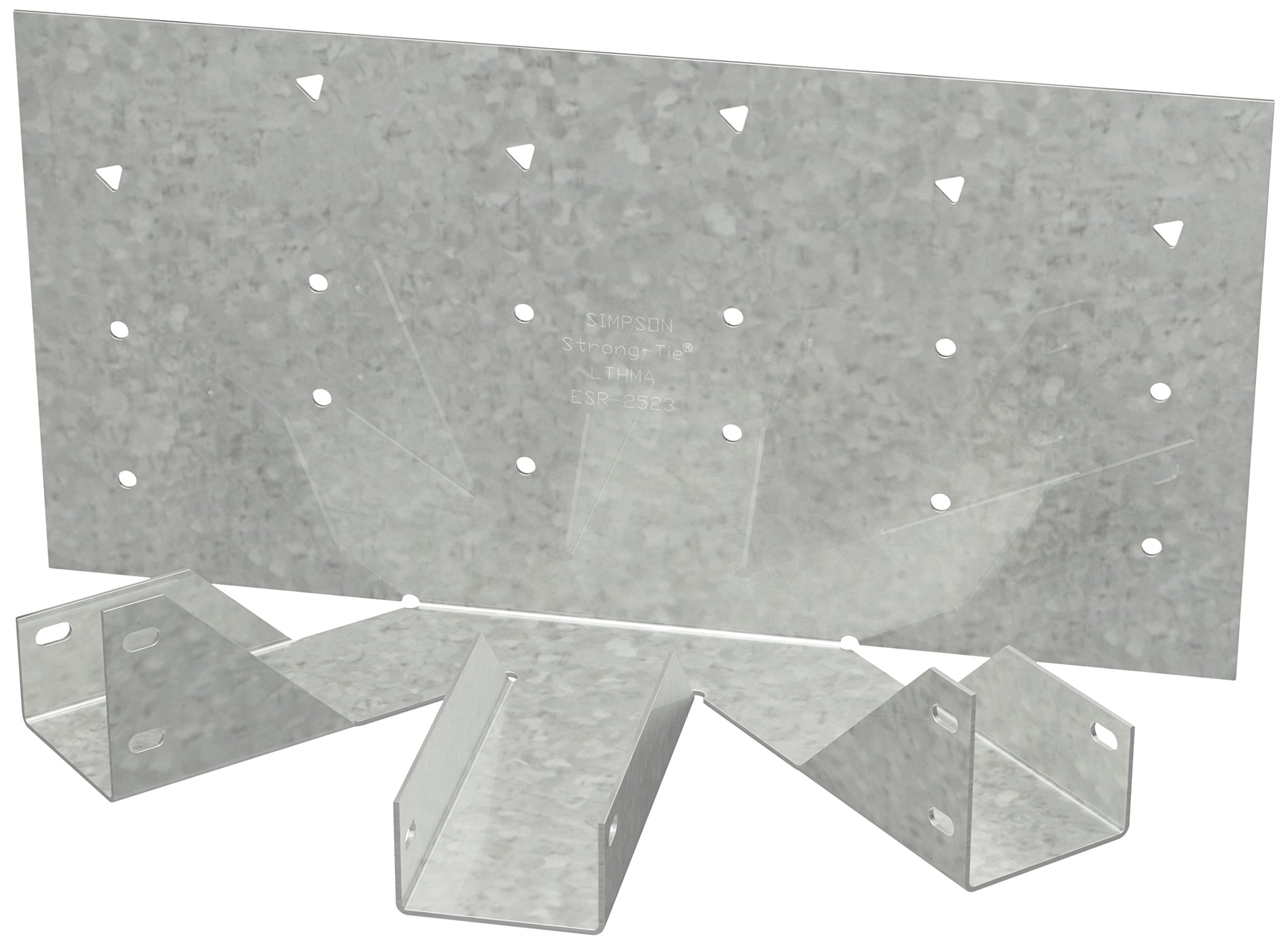Simpson Strong-Tie LTHMA Heavy Duty Multiple Truss Hanger - Galvanized Steel Construction Connector for Roof & Floor Framing - Perfect for Residential & Commercial Building Projects