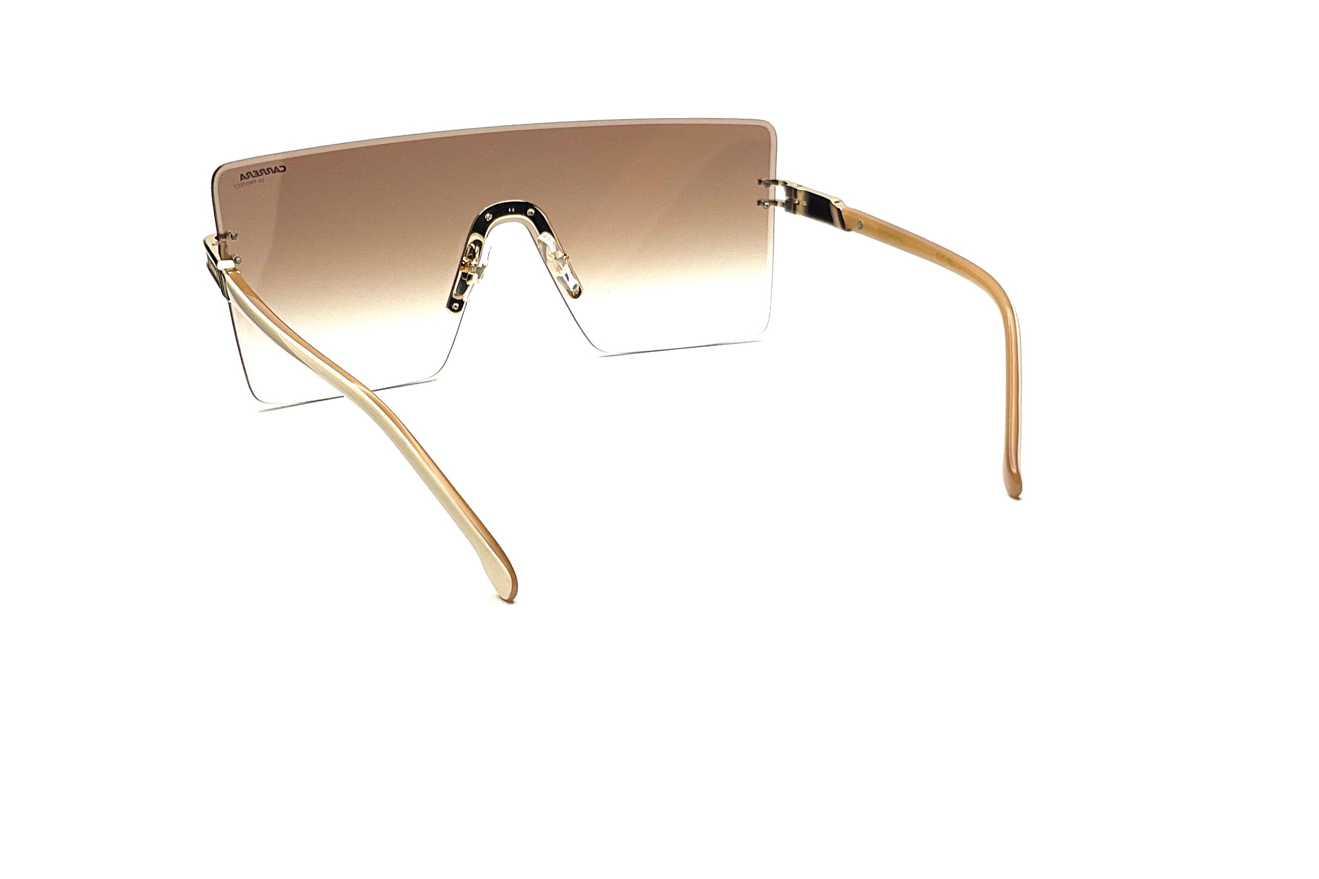 Carrera 1075 Sunglasses - Gold Ivory Frame with UV Protection - Perfect for Driving, Outdoor Sports & Fashion Accessories