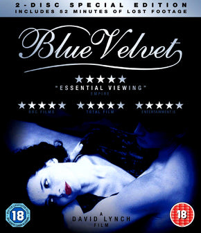 Blue Velvet Blu-ray | Classic Thriller Movie | Perfect for Movie Nights & Collector's Editions
