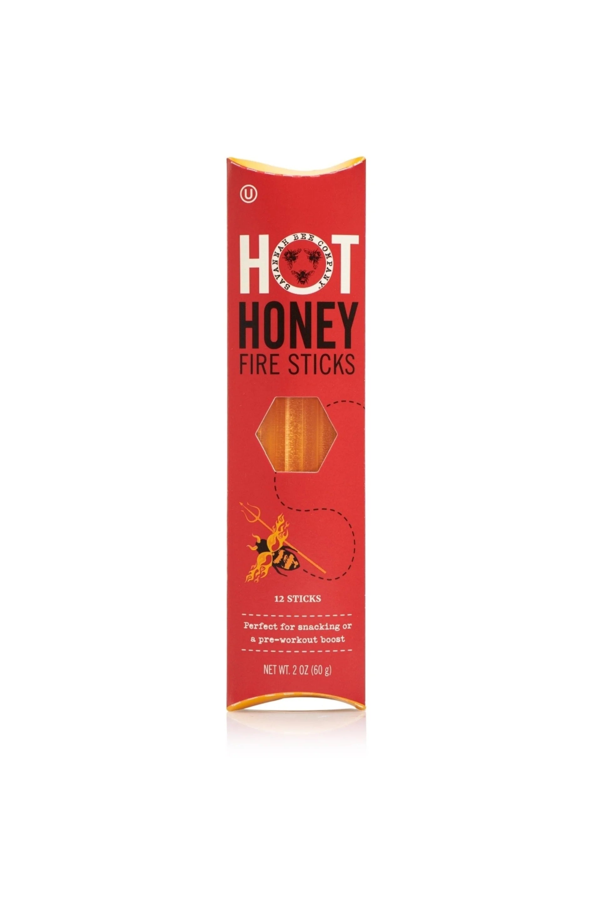 Spicy Hot Honey Fire Sticks - Sweet & Spicy Glaze for Wings, Pizza & BBQ - Perfect for Grilling, Dipping & Cooking