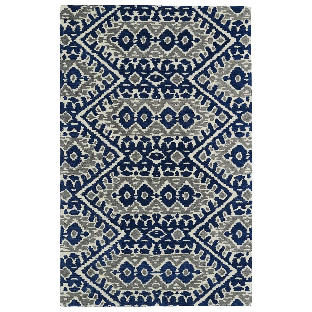 Kaleen Rugs Global Inspirations Handmade Pink Area Rug 2'6
