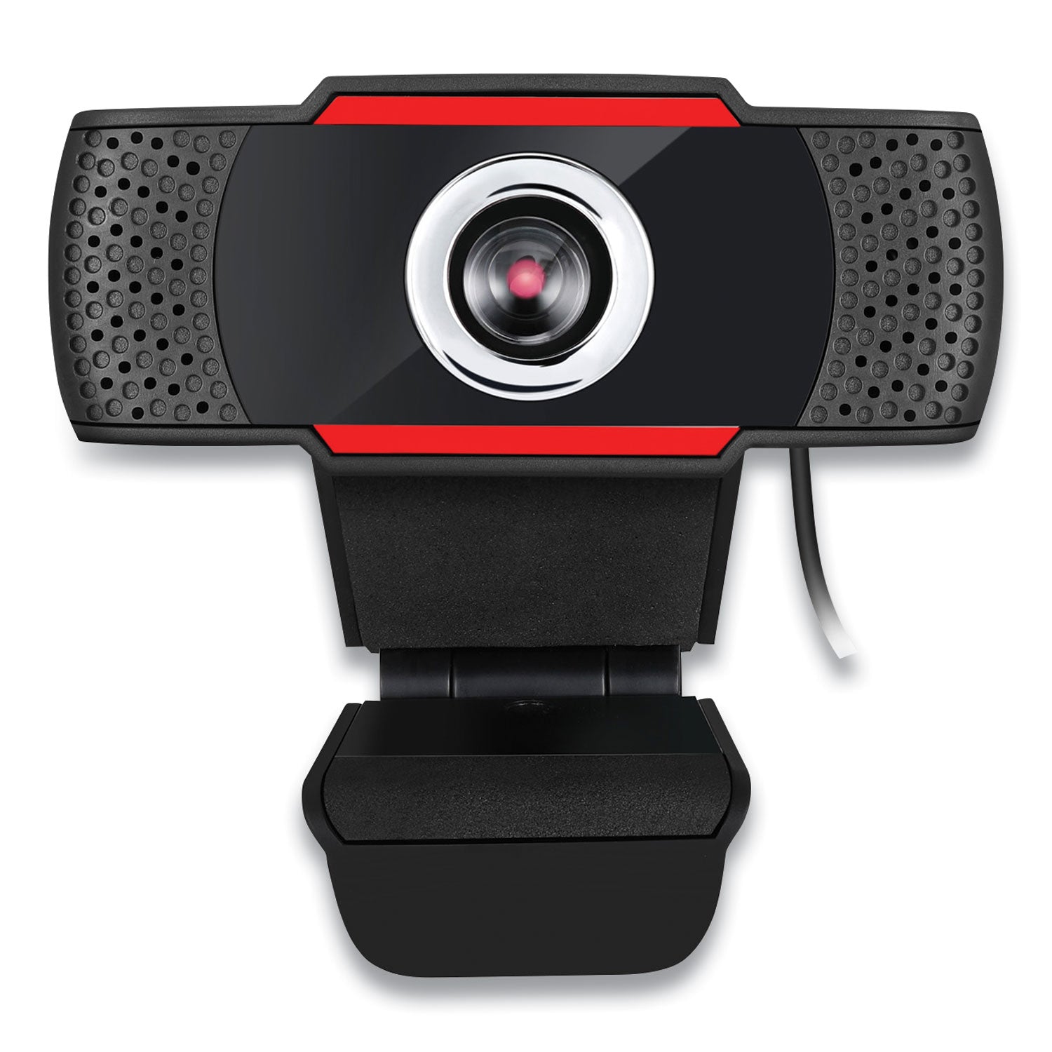Adesso Cybertrack H3 720p HD USB Webcam with Built-in Microphone - 1280x720 Resolution, 1.3MP, Black - Perfect for Video Conferencing, Online Classes & Streaming