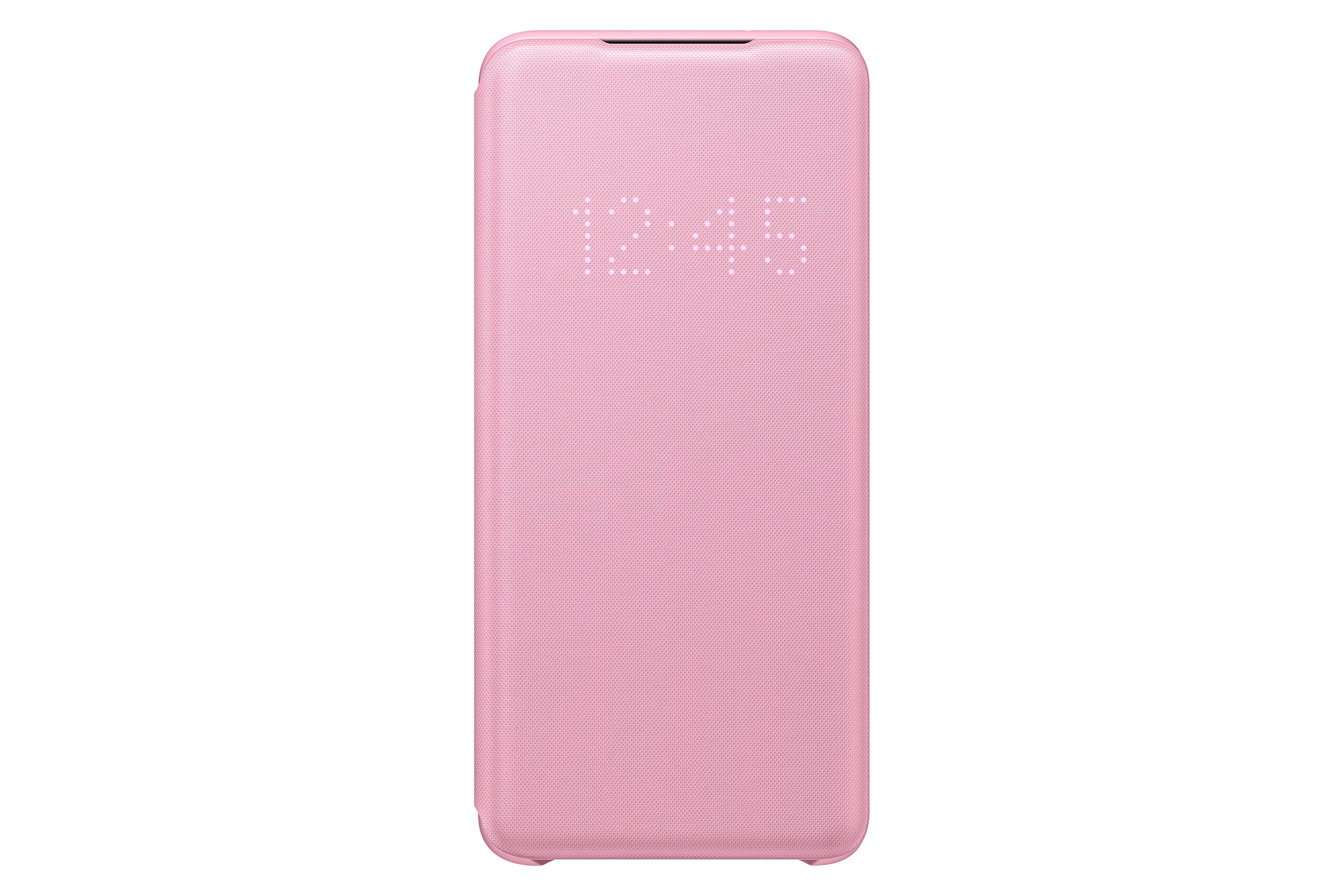 Samsung Galaxy S20 LED View Wallet Case - Pink | Official Protective Cover with LED Display | Perfect for Daily Use, Work, and Travel