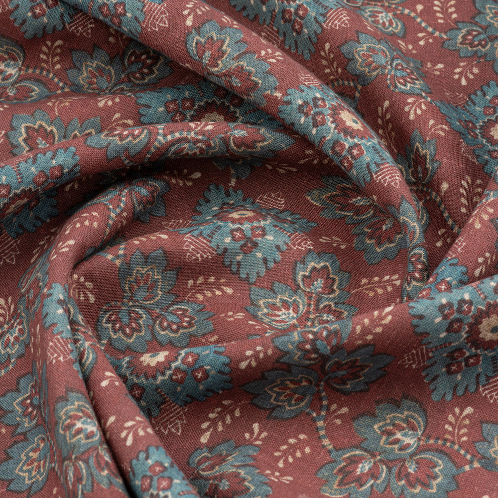 Premium Linen & Merlot Fabric Swatches - High-Quality Textile Samples for Upholstery, Drapes & DIY Home Decor Projects
