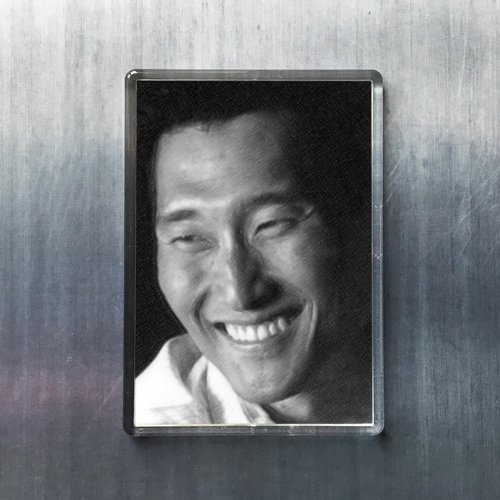 Original Daniel DAE Kim Art Fridge Magnet - Celebrity Collectible Souvenir for Fans, Home & Office Decor, Refrigerator Accessories (Perfect for Gifts, Kitchen Organization & Fan Merchandise)
