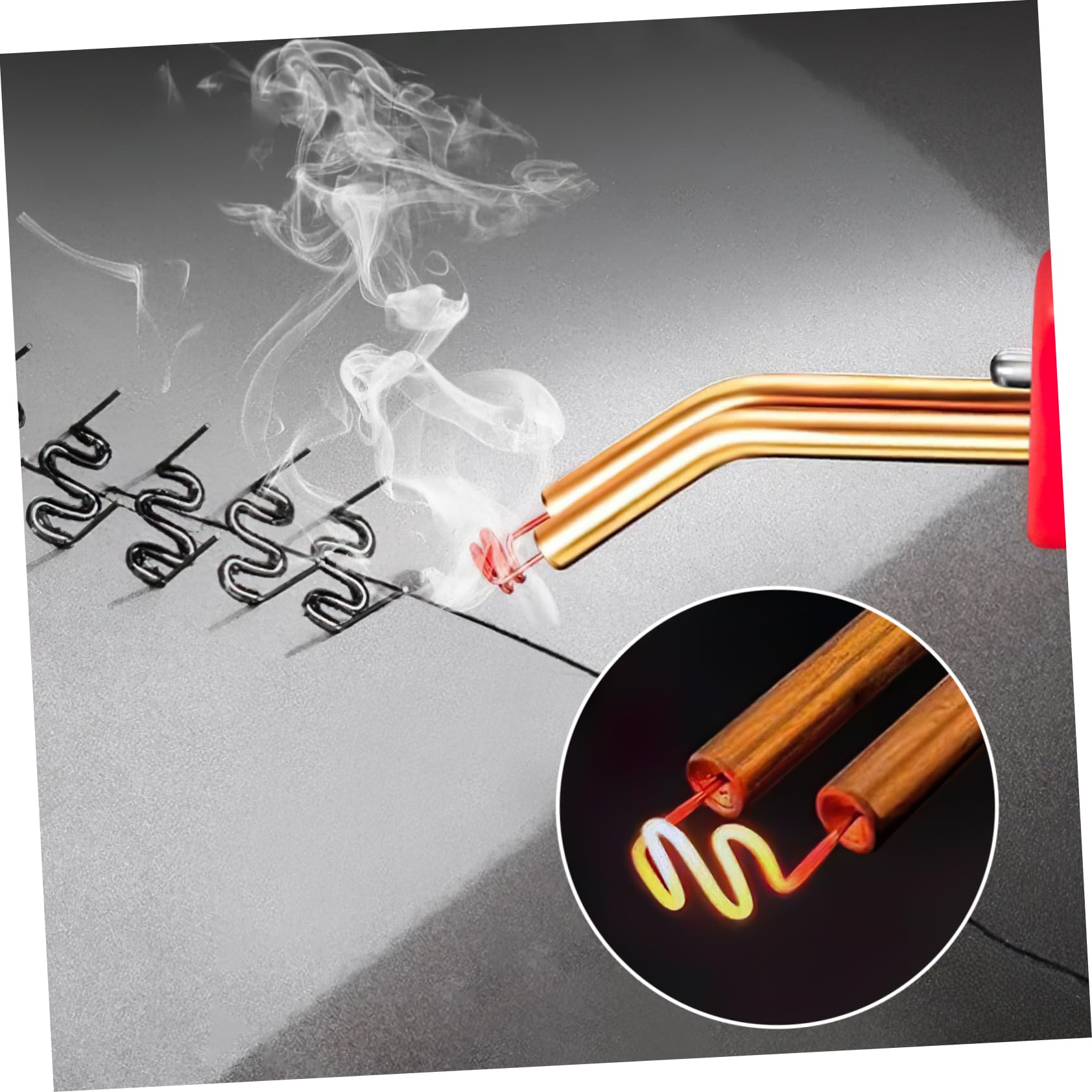 IMIKEYA 500pcs Car Bumper Repair Kit - Bumper Welding Rods, Staples & Electrodes for Easy Auto Body Repairs - Professional Brazing Wire & Repair Stick for DIY Car Bumper Fixes - Perfect for Dent Removal, Crack Repair & Wave Damage Restoration
