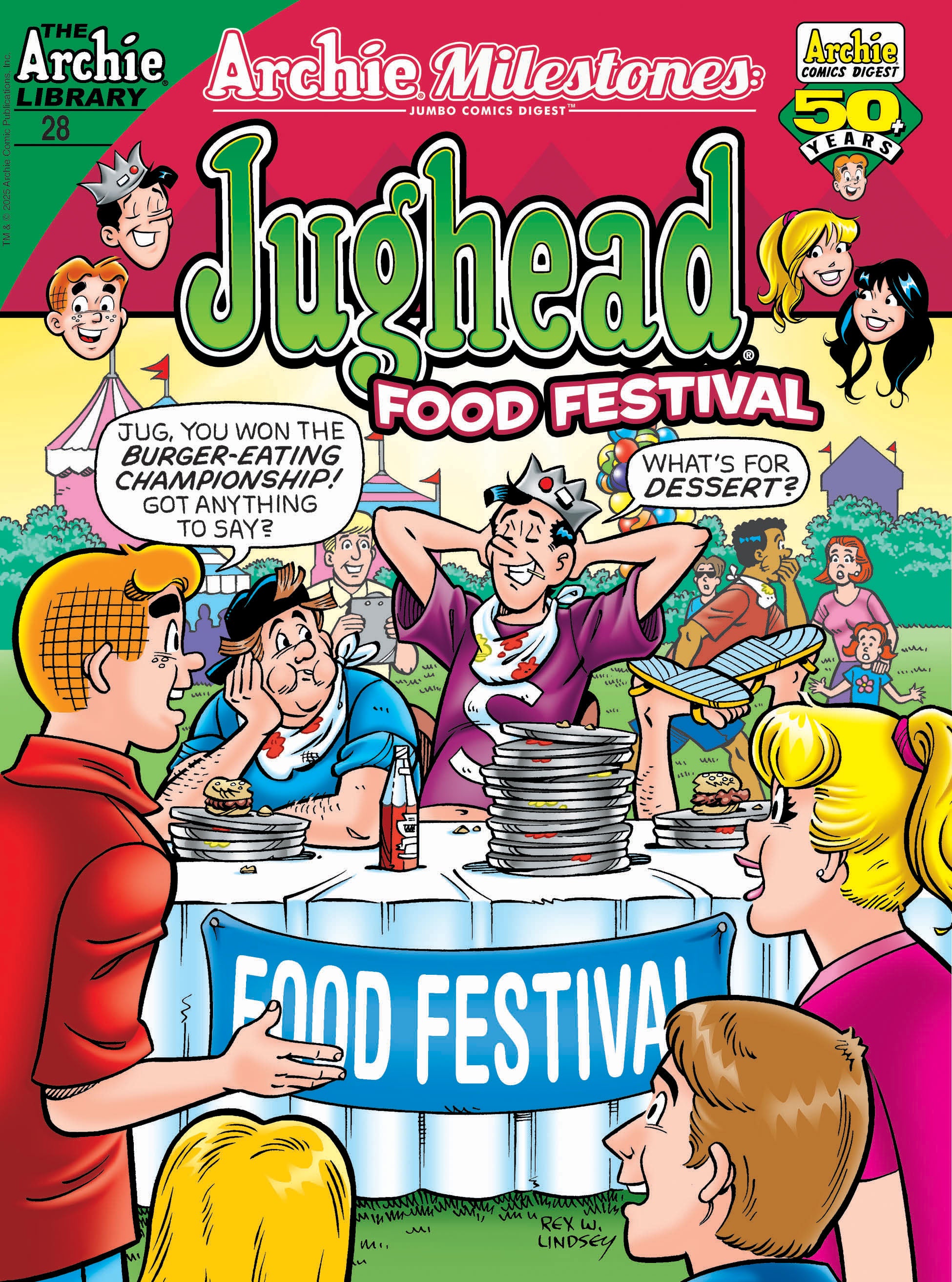 ARCHIE MILESTONES JUMBO COMICS DIGEST #28: JUGHEAD'S FOOD FESTIVAL - Pre-Order Now | Classic Comic Book Collection for Teens & Adults | Perfect for Collectors, Gifts & Reading Entertainment