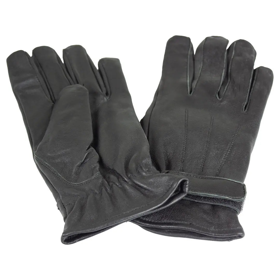 Premium BOL Leather Gloves for Men & Women - Durable Winter Driving, Motorcycle & Outdoor Work Gloves - Warm Touchscreen Compatible for Cold Weather Activities