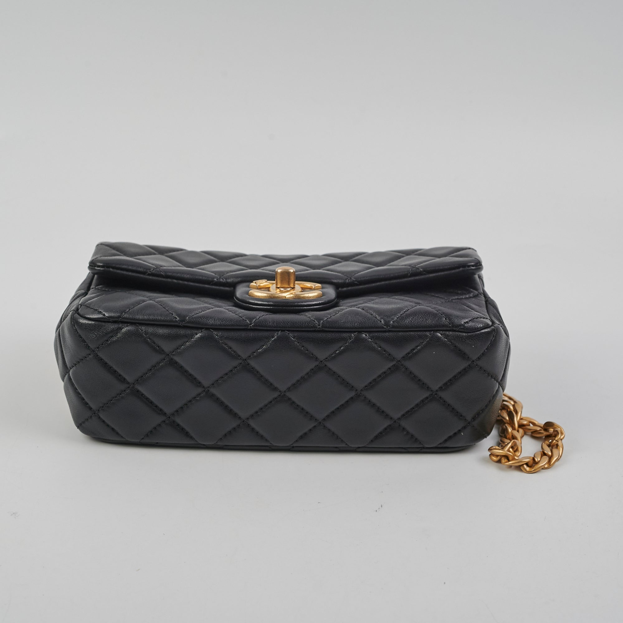 Chanel Mini Rectangular Seasonal Classic Flap Bag in Lambskin Leather - Perfect for Evening Events, Parties & Luxury Fashion Accessories