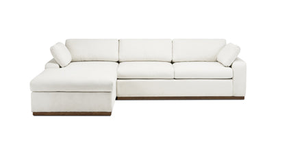 Cordoba Left-Facing Sectional Sofa with Storage | Modern L-Shaped Couch for Living Room, Family Room & Small Spaces