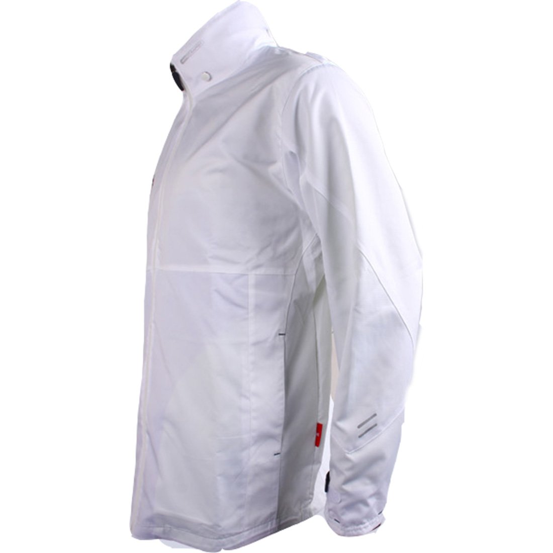 MOOTO Wing Jacket Windbreaker Tracksuit - Taekwondo Team Uniform & Gym Training Wear - White (Size 200cm/6.56ft for Height 190-200cm/6.23-6.56ft) - Perfect for Martial Arts, Sports & Outdoor Activities