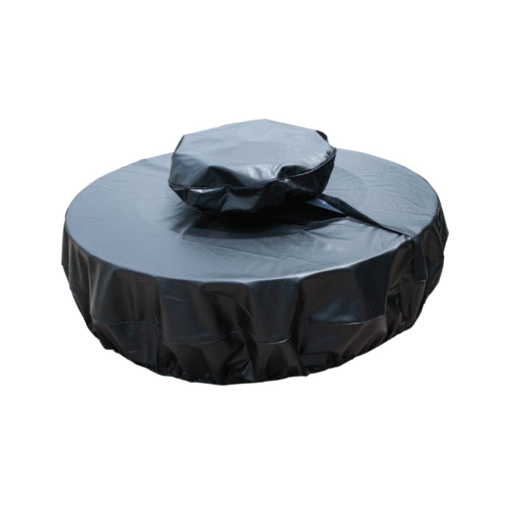 Durable HPC Vinyl Fire Pit Covers – Weatherproof & UV-Resistant Protection for Outdoor Fire Pits – Perfect for Patio, Deck, and Backyard Use