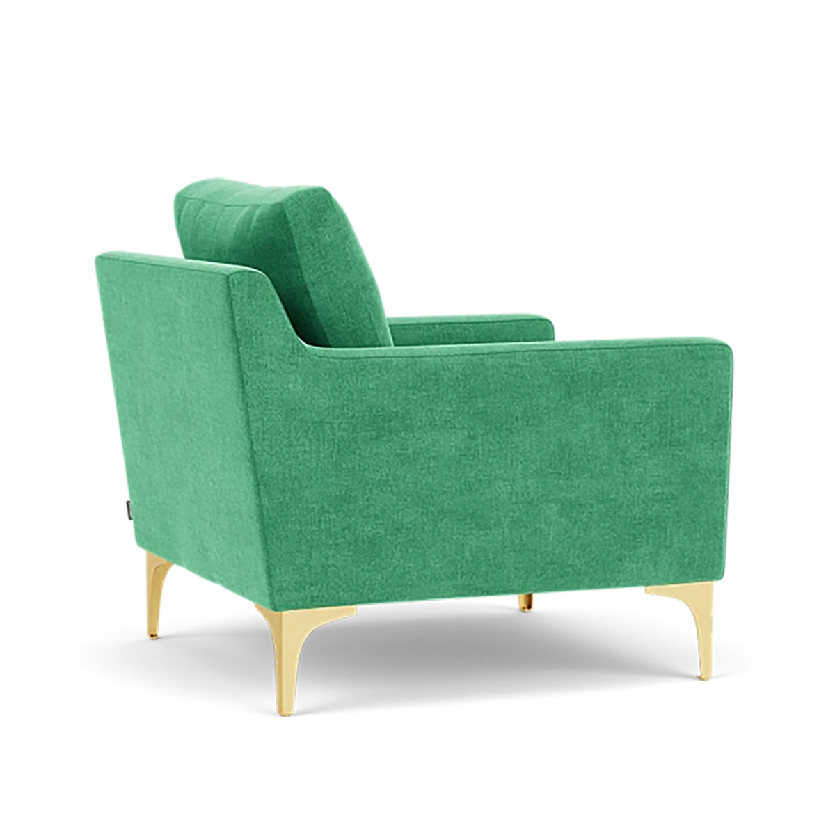 Astha Fabric Armchair - Modern Upholstered Accent Chair for Living Room, Bedroom & Office - Comfortable Lounge Chair with Soft Fabric & Sturdy Frame