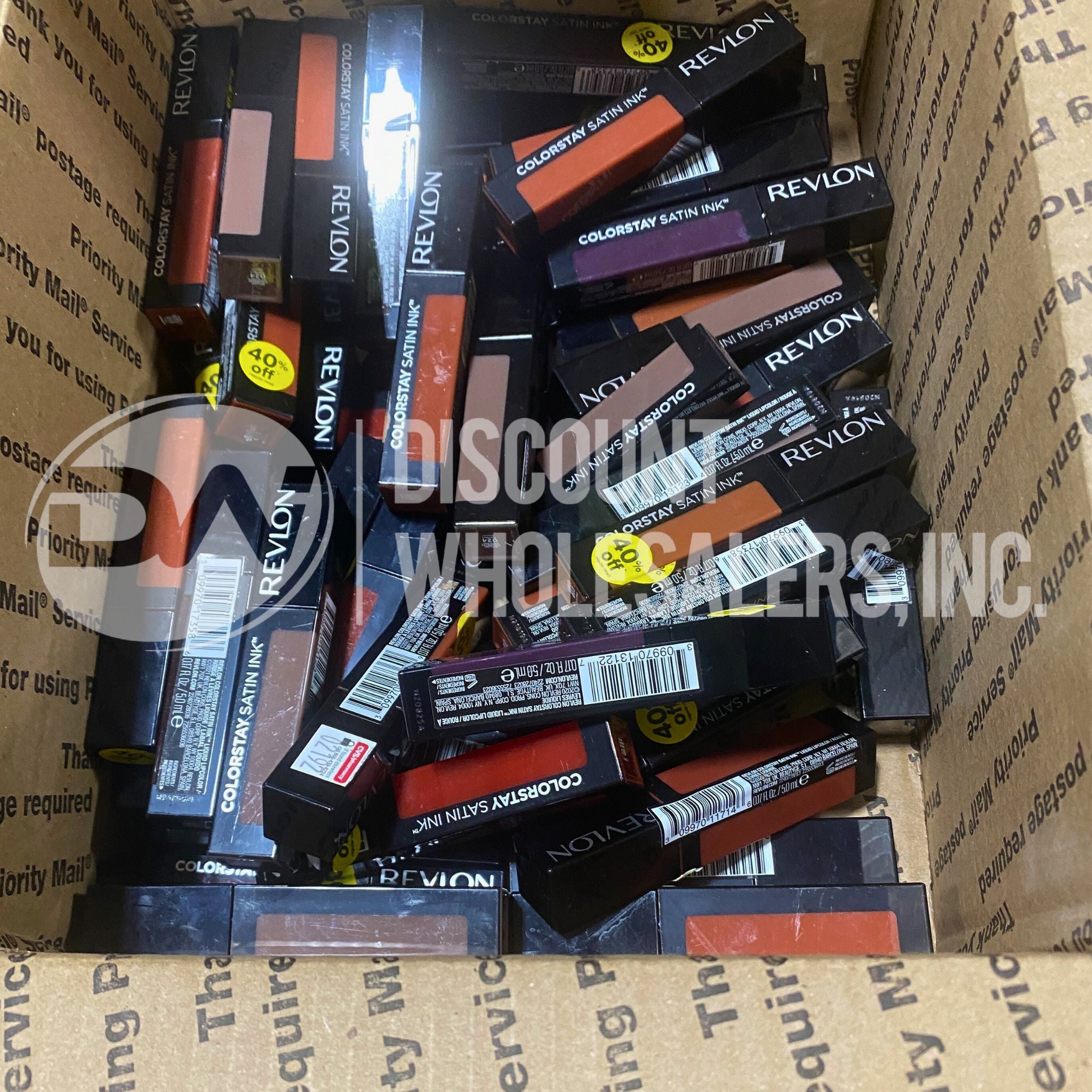 Revlon Colorstay Satin Ink Liquid Lipstick - 60 Piece Set with Long-Lasting Matte Finish & Vibrant Shades | Perfect for Everyday Wear, Parties & Special Occasions