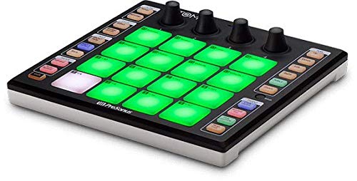 PreSonus ATOM MIDI Pad Controller - Portable Music Production & Performance Controller with Studio Headphones for Beat Making, DJing & Home Recording