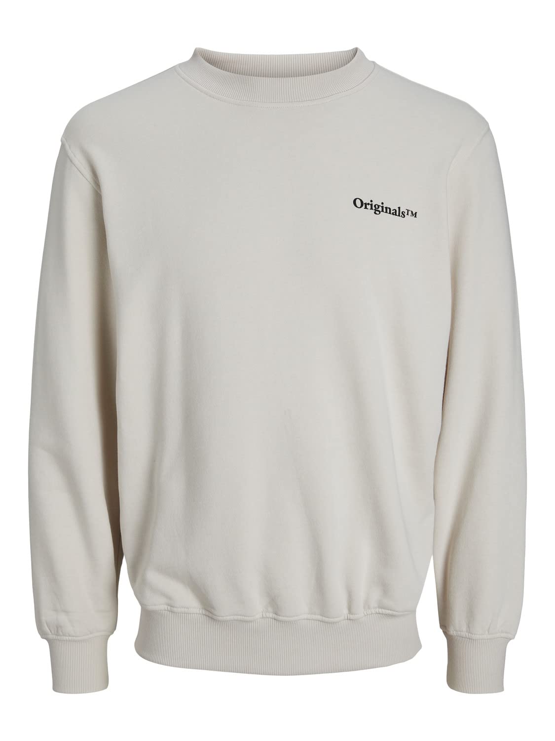 JACK & JONES Men's Jorearth Sweatshirt - Soft Cotton Crew Neck Pullover for Casual Wear | Perfect for Everyday Outfits, Lounge Wear & Street Style Fashion