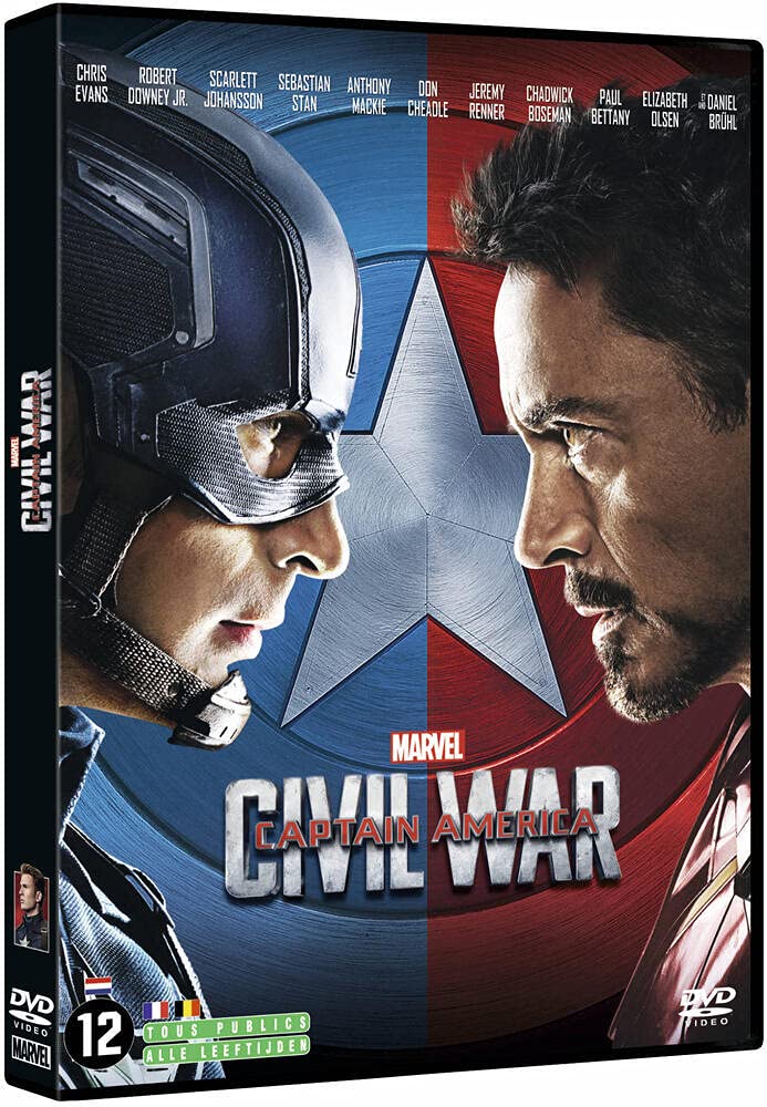 Captain America 3: Civil War - Marvel Superhero Movie | Action-Packed Avengers Adventure | Perfect for Movie Nights & Marvel Fans