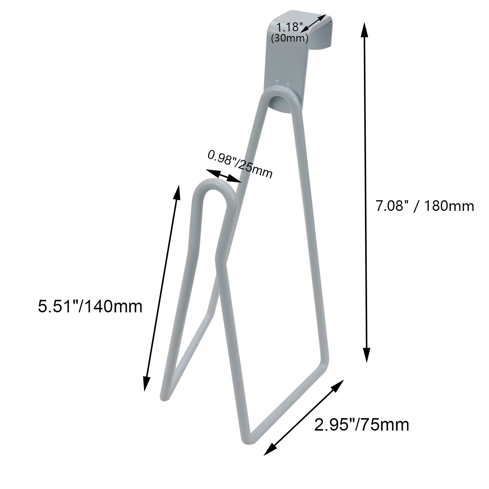 Stainless Steel Paper Towel Holder - 7.08