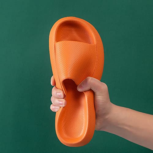 BING RUI CO Cloud Slides for Women and Men - Ultra Soft Pillow Slippers with Non-Slip Sole, Comfortable Bathroom and Shower Sandals, Thick Cushioned Footbed - Perfect for Indoor, Spa, Poolside, and Relaxation at Home