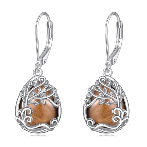KK-Tree of Life Tiger Eye Stone