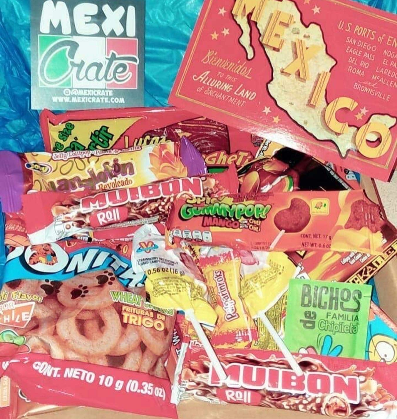 Mexican Candy Monster Bulk Mix (6lb+ Assorted Brands) - Snacks, Gummy, Chocolate & More | Perfect for Parties, Gifts & Snack Lovers
