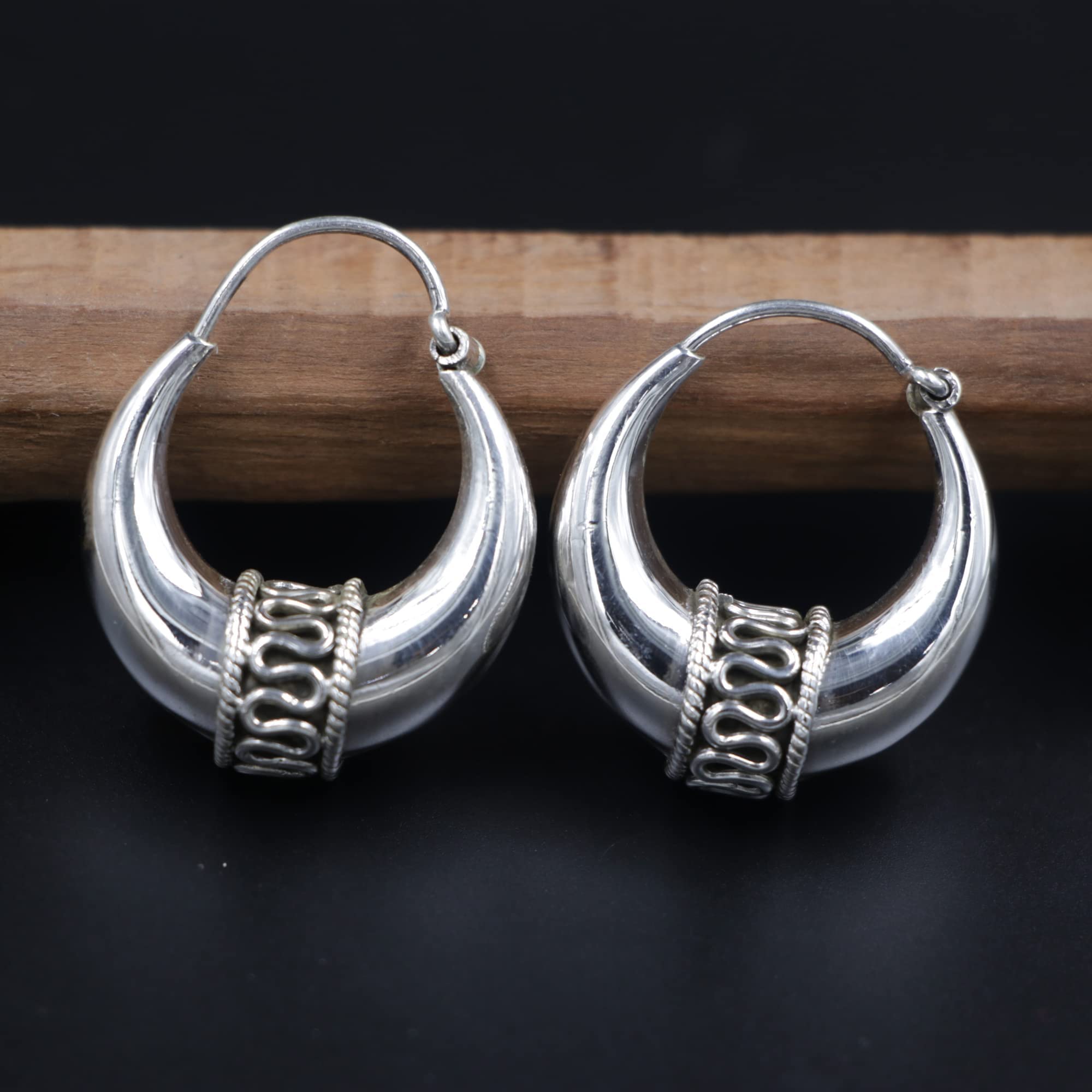 925 Sterling Silver Dangle Earrings for Women | Handmade Boho Wedding Earrings | Unique Drop Earrings Gift for Birthday, Anniversary & Special Occasions | Perfect for Boho Chic, Casual Wear & Evening Events