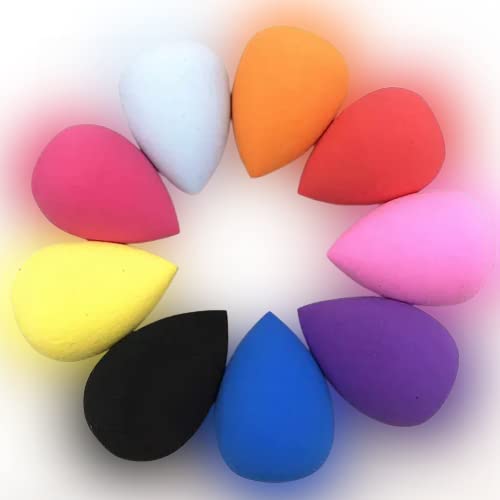 Premium Makeup Sponge Beauty Blender - Soft & Blemish-Free Foundation & Concealer Application (Colors May Vary) - Perfect for Liquid, Cream & Powder Cosmetics