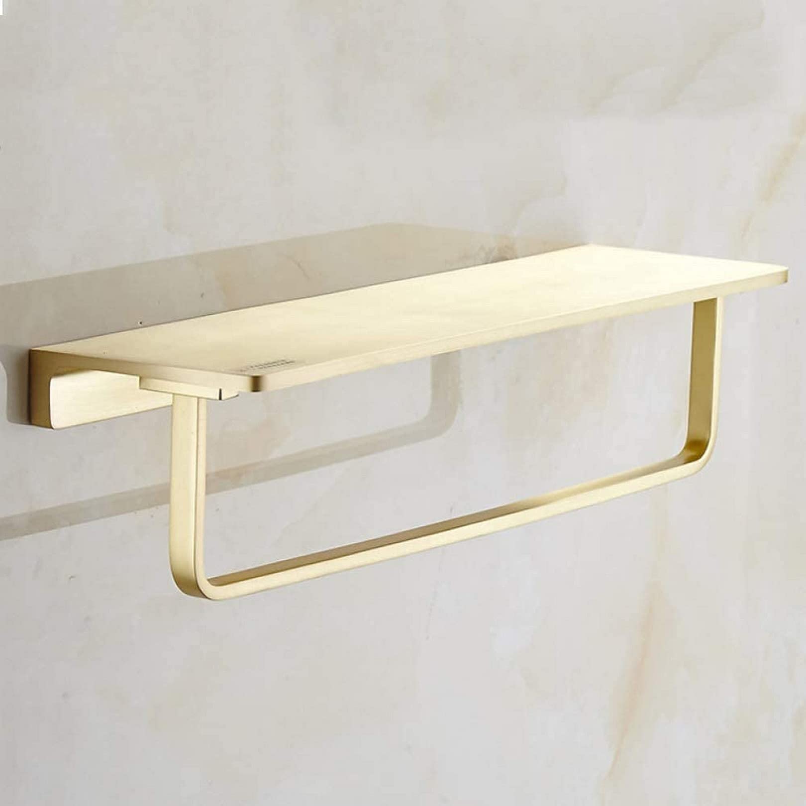 Stainless Steel Wall Mounted Bathroom Towel Rack - 14.6