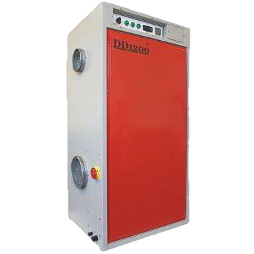 EBAC DD1200 220V Industrial Desiccant Dehumidifier - High Capacity Moisture Removal for Warehouses, Basements & Large Spaces | Commercial-Grade Air Drying Solution