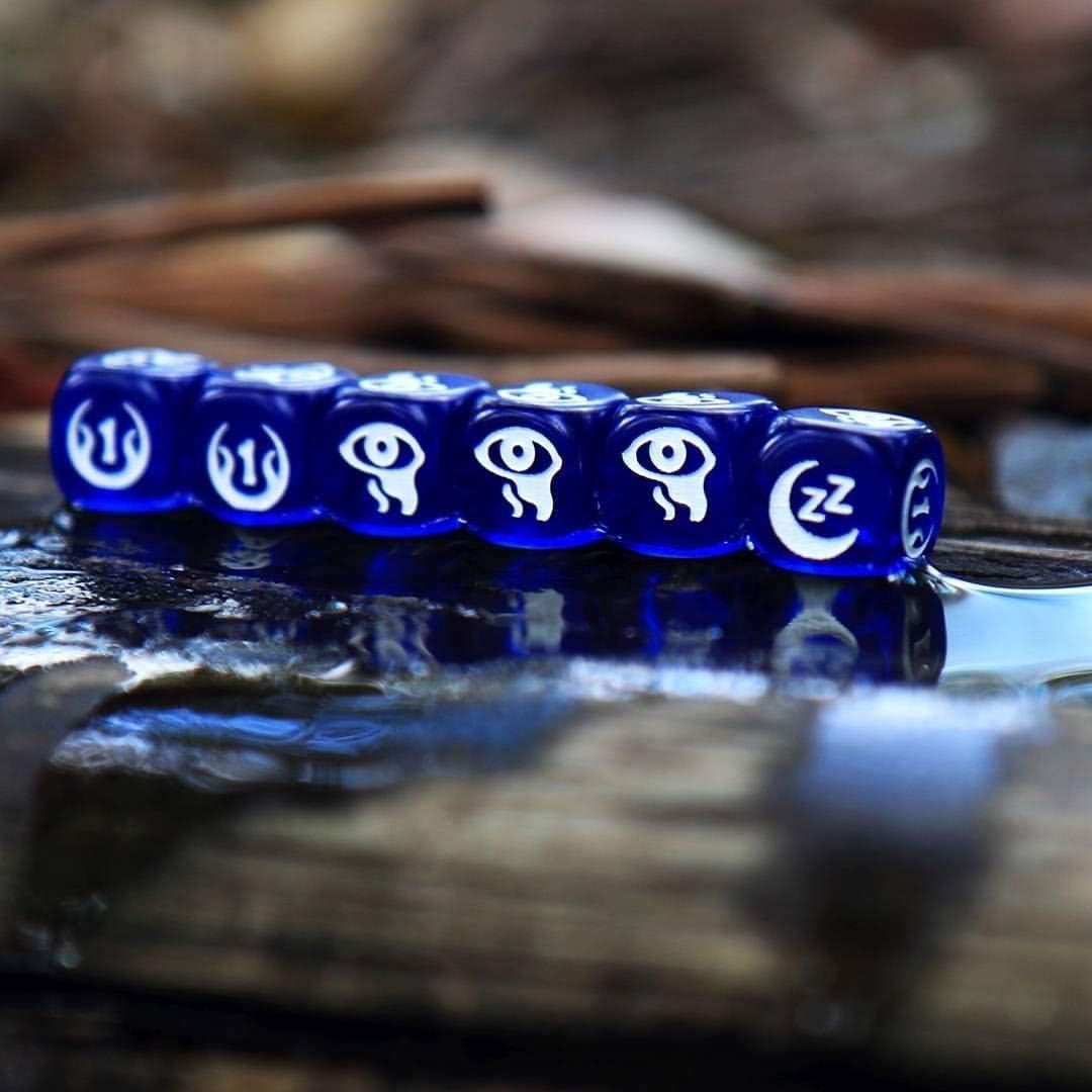 Lucidity: Six-sided Nightmares Board Game by Fox Tale Games | Strategic Horror Adventure Game for Adults & Teens | Perfect for Game Nights & Halloween Parties